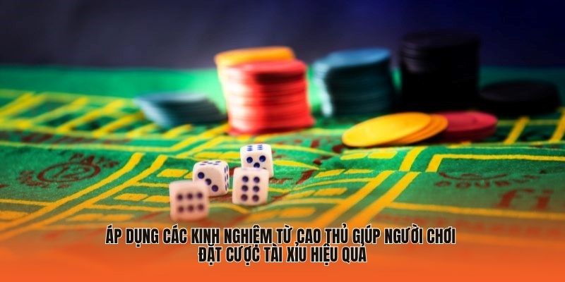 6 Kinh Nghiệm Chơi Tài Xỉu Kiểm Soát Cuộc Chơi Hiệu Quả 2026 4 Áp dụng các kinh nghiệm từ cao thủ giúp người chơi đặt cược Tài Xỉu hiệu quả
